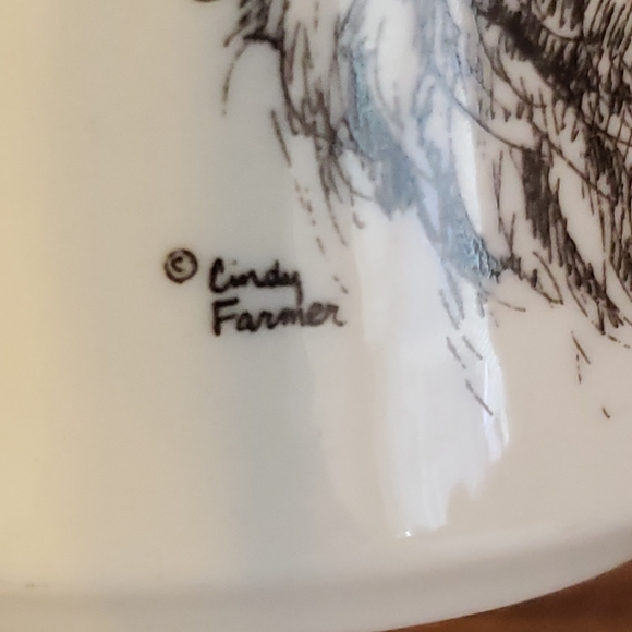 Vintage Cindy Farmer 1988 Ceramic Coffee Mug Retriever - Picture 4 of 5